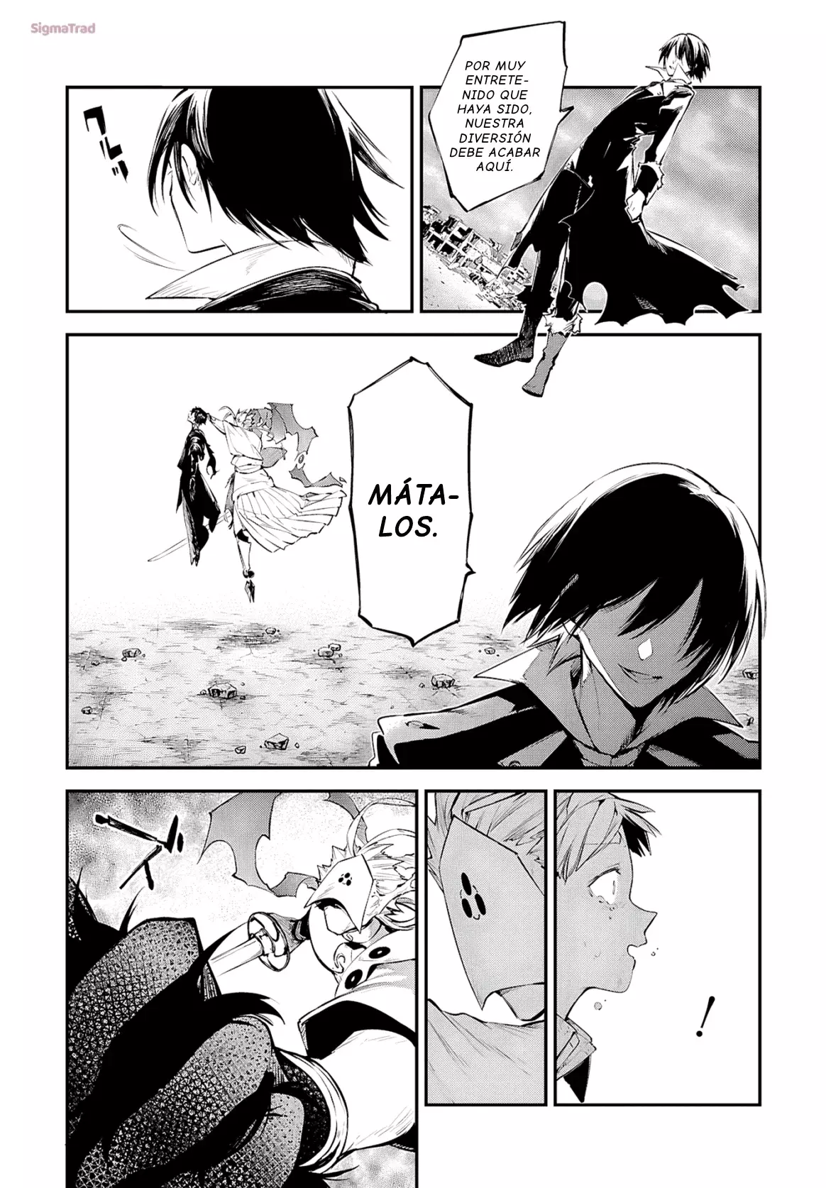 Bungou Stray Dogs capítulo 121, página 9