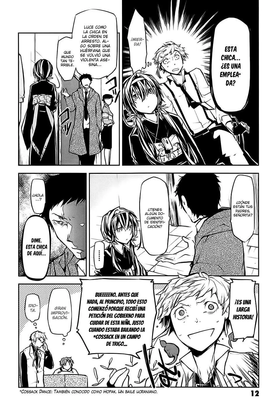 Bungou Stray Dogs capítulo 13, página 17