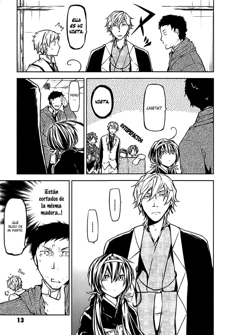 Bungou Stray Dogs capítulo 13, página 18
