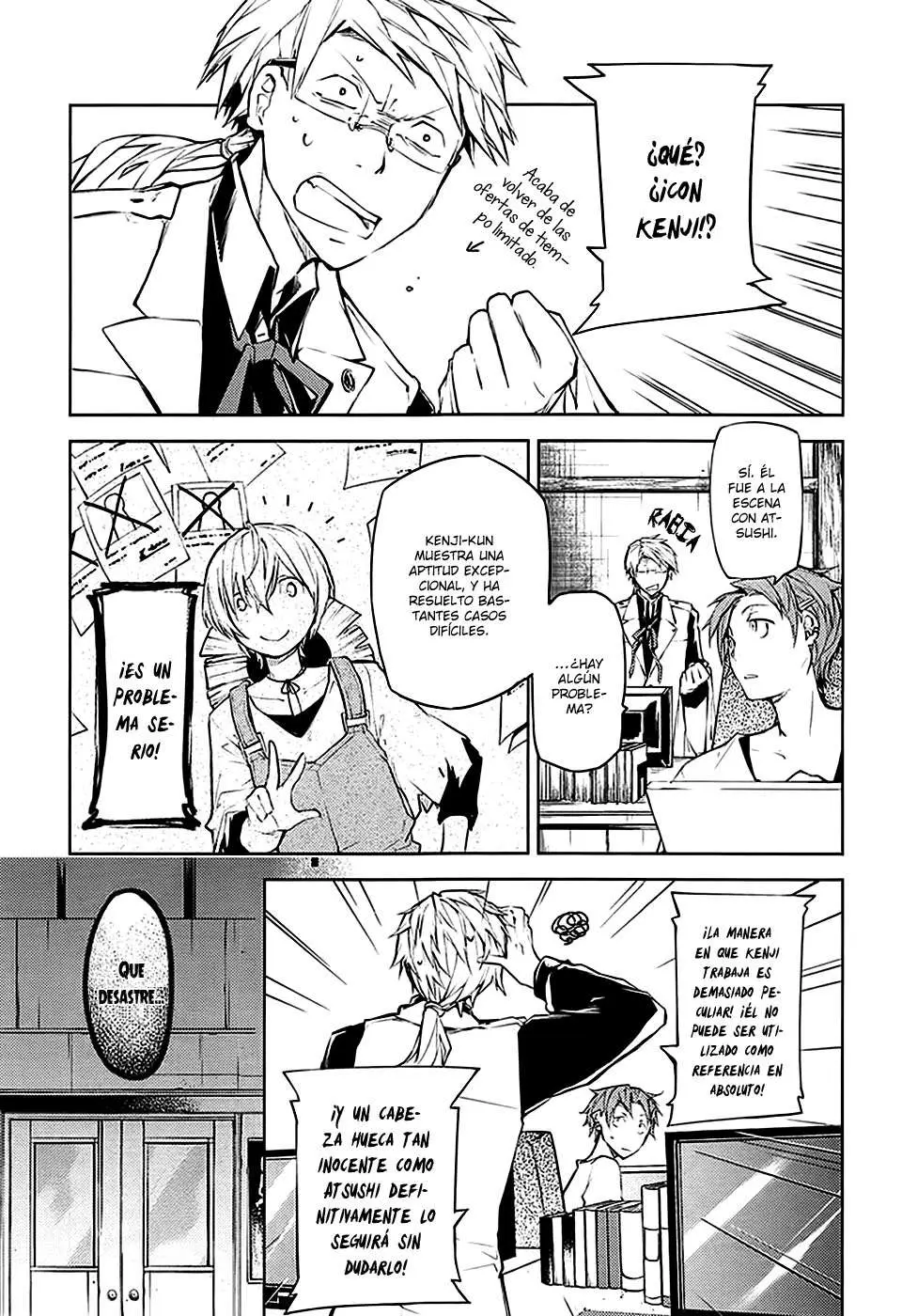 Bungou Stray Dogs capítulo 13, página 28