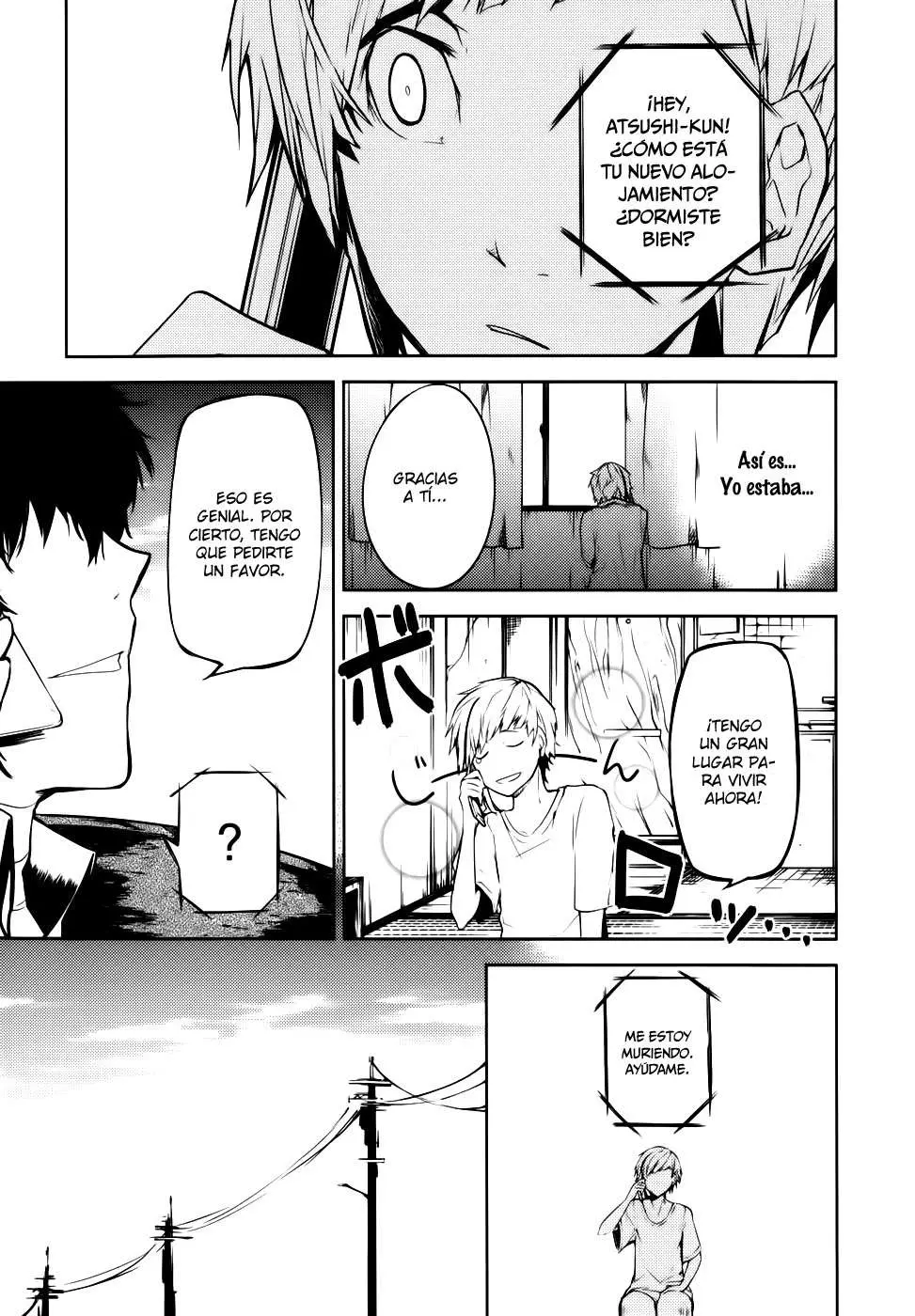 Bungou Stray Dogs capítulo 2, página 9