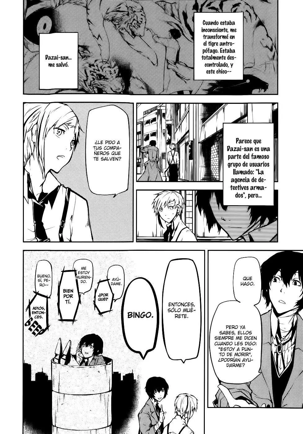 Bungou Stray Dogs capítulo 2, página 12