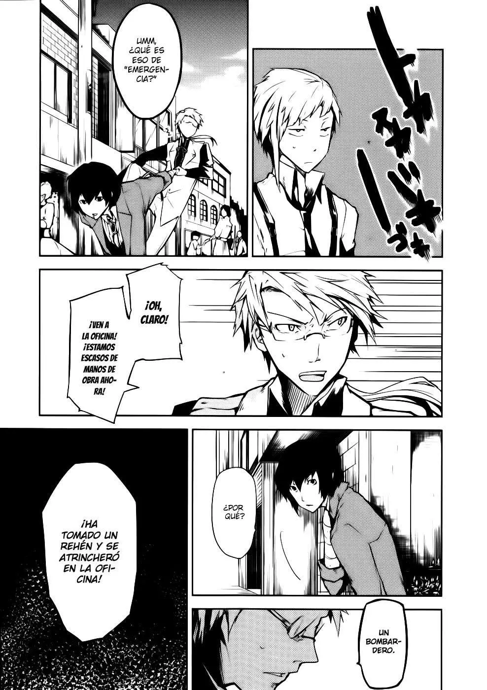 Bungou Stray Dogs capítulo 2, página 15