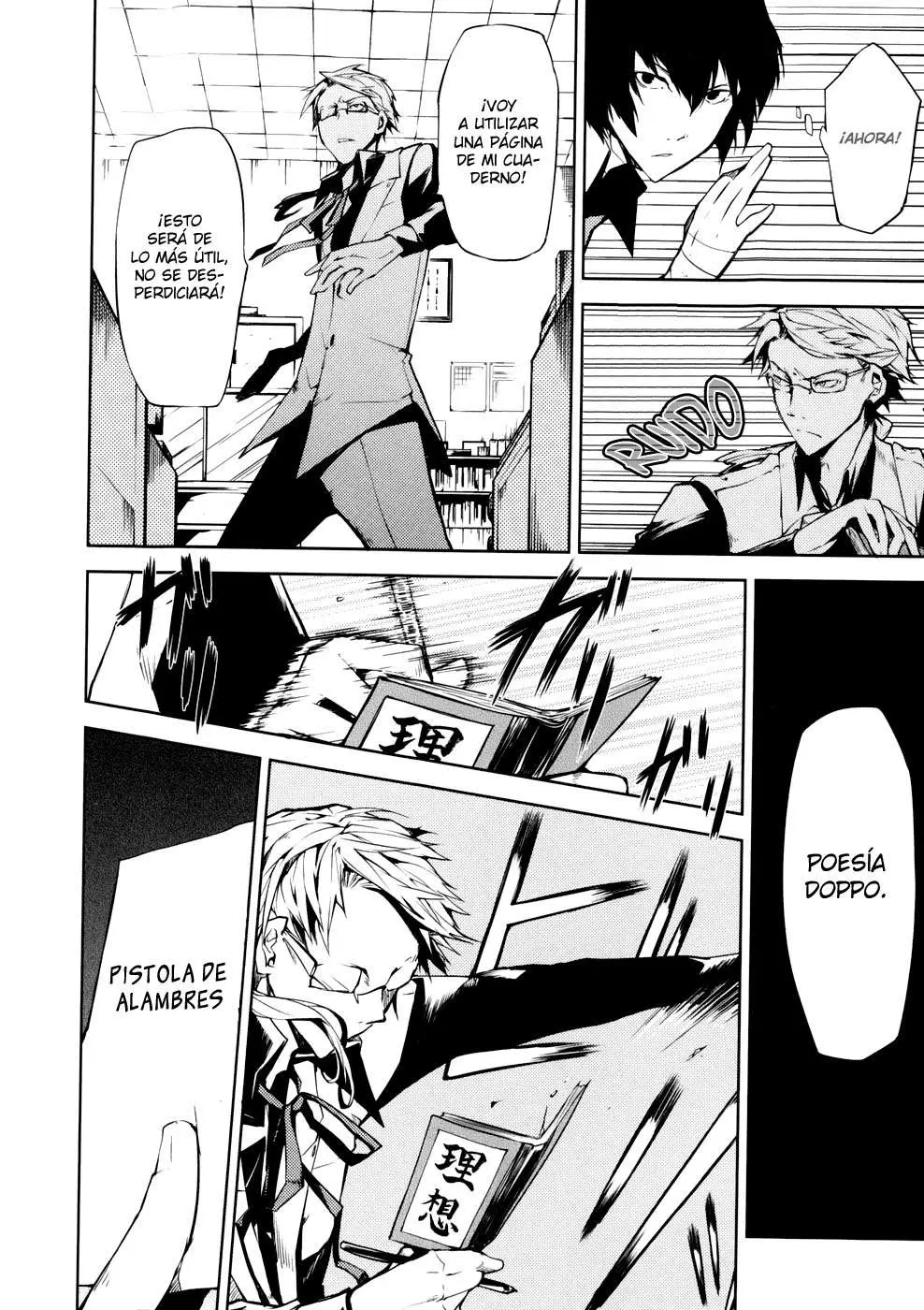 Bungou Stray Dogs capítulo 2, página 28