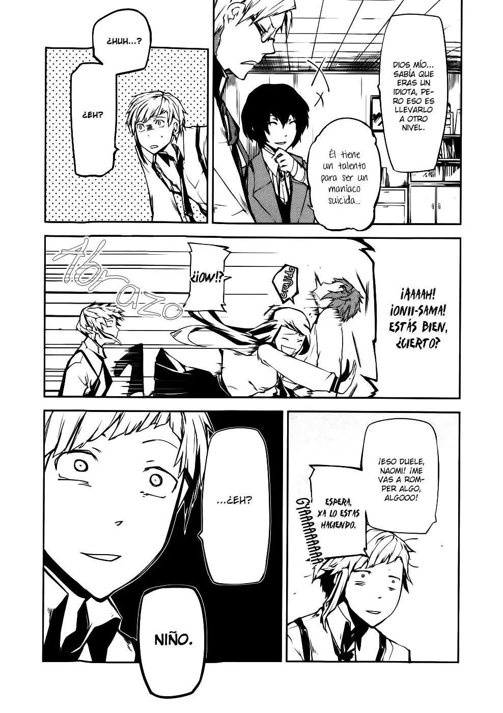 Bungou Stray Dogs capítulo 2, página 42