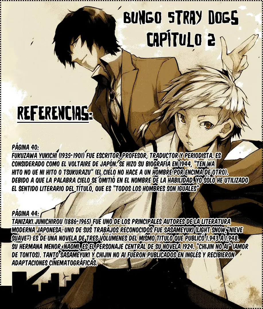 Bungou Stray Dogs capítulo 2, página 51