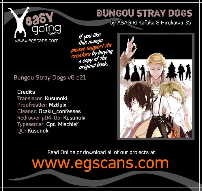 Bungou Stray Dogs capítulo 21, página 3