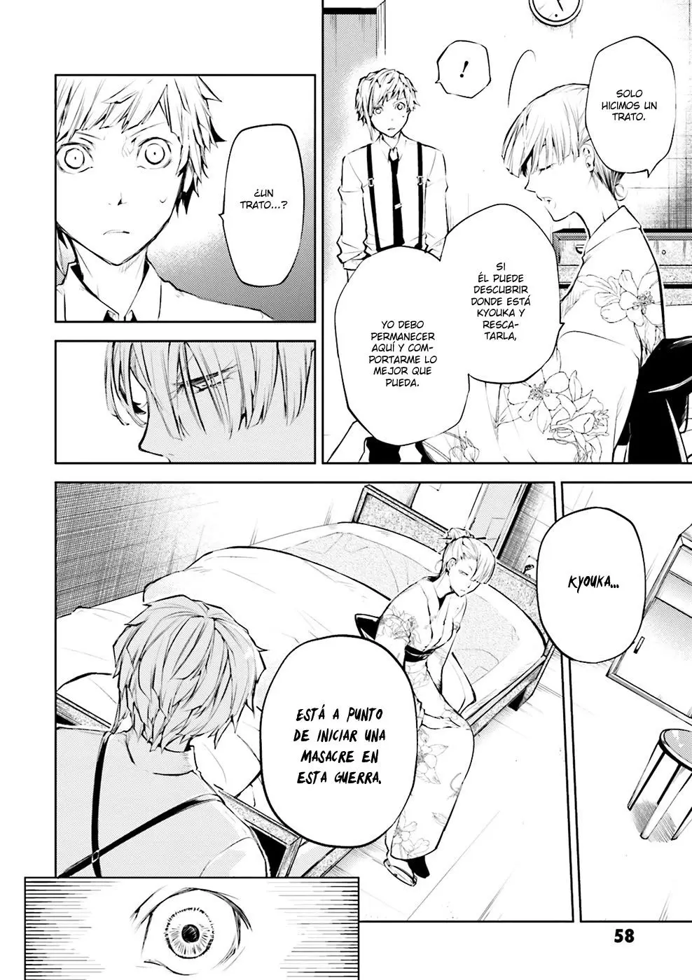 Bungou Stray Dogs capítulo 26, página 21