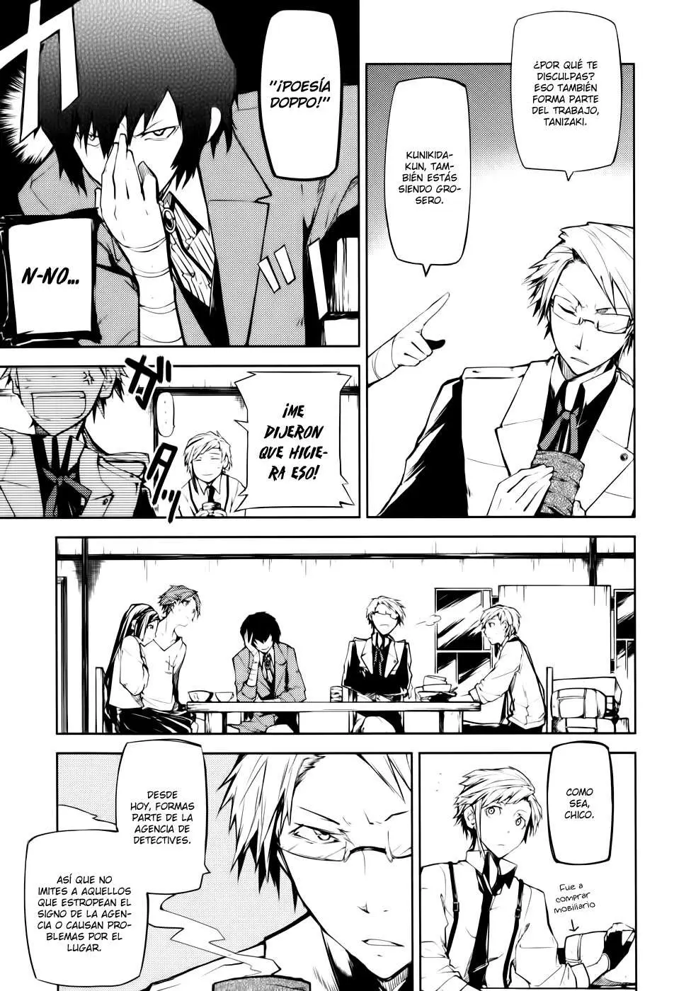 Bungou Stray Dogs capítulo 3, página 7
