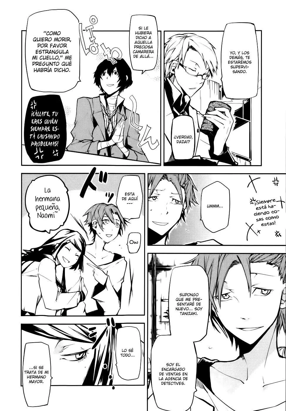 Bungou Stray Dogs capítulo 3, página 8