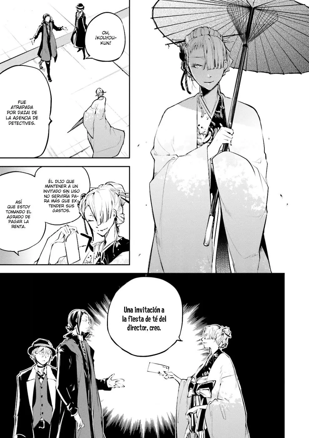 Bungou Stray Dogs capítulo 30, página 14