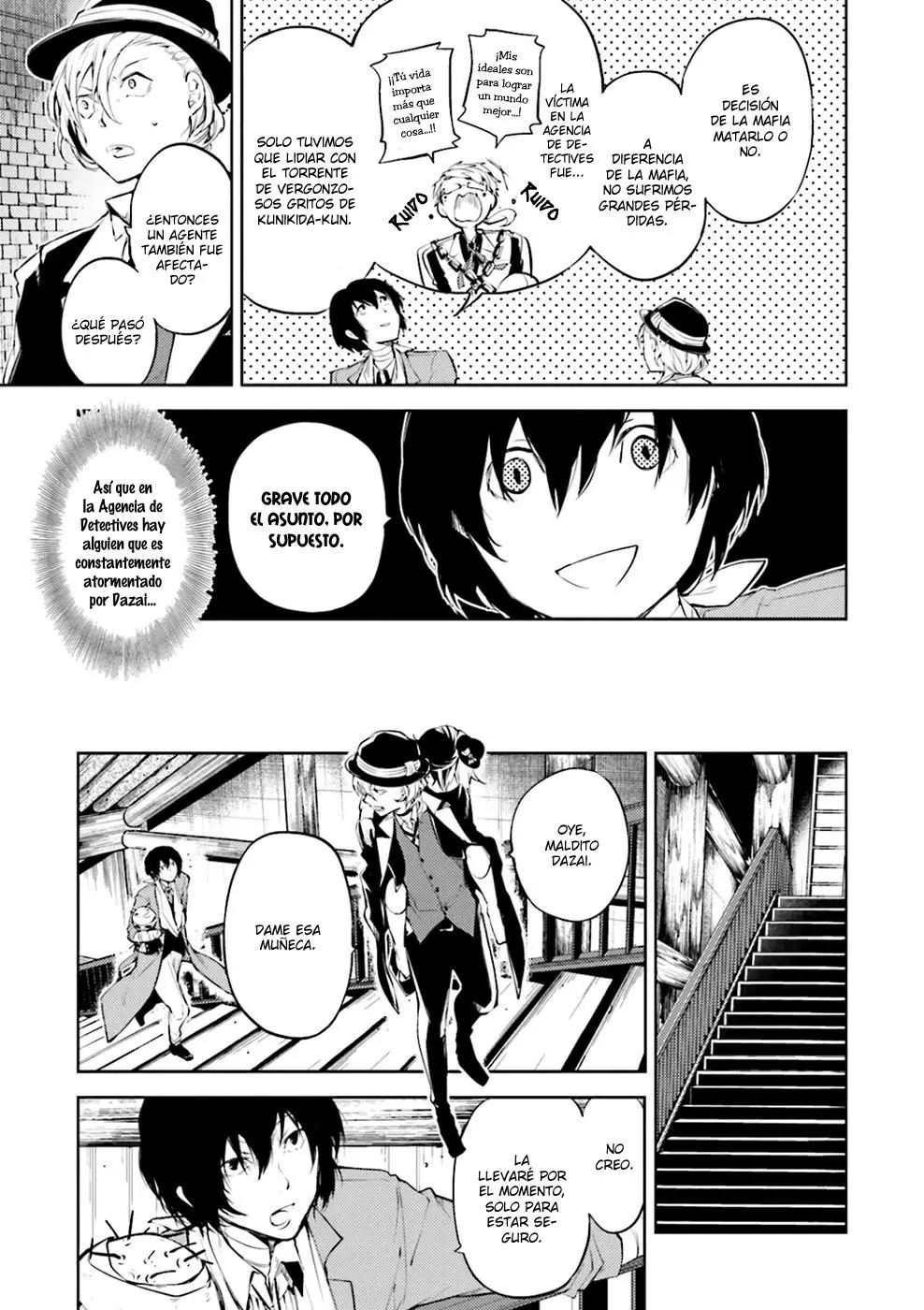 Bungou Stray Dogs capítulo 31, página 14