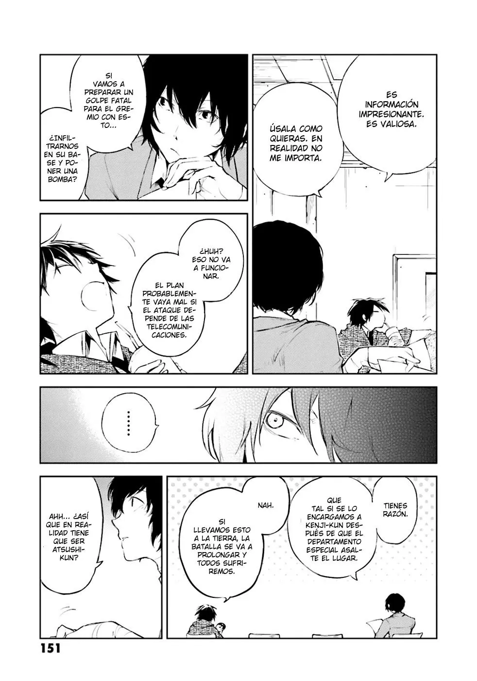 Bungou Stray Dogs capítulo 33, página 7
