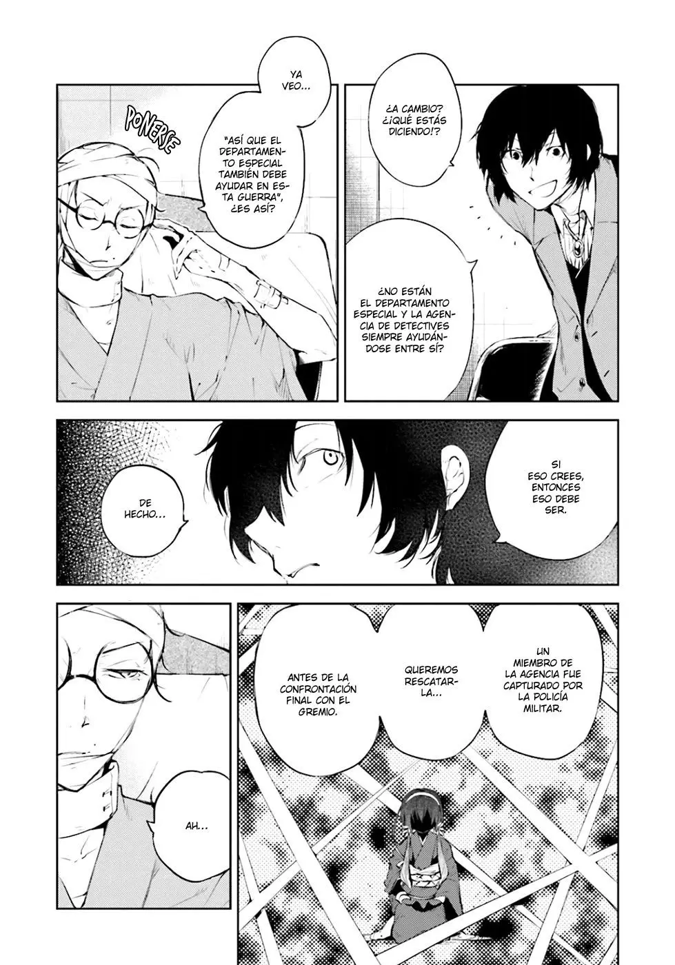 Bungou Stray Dogs capítulo 33, página 14