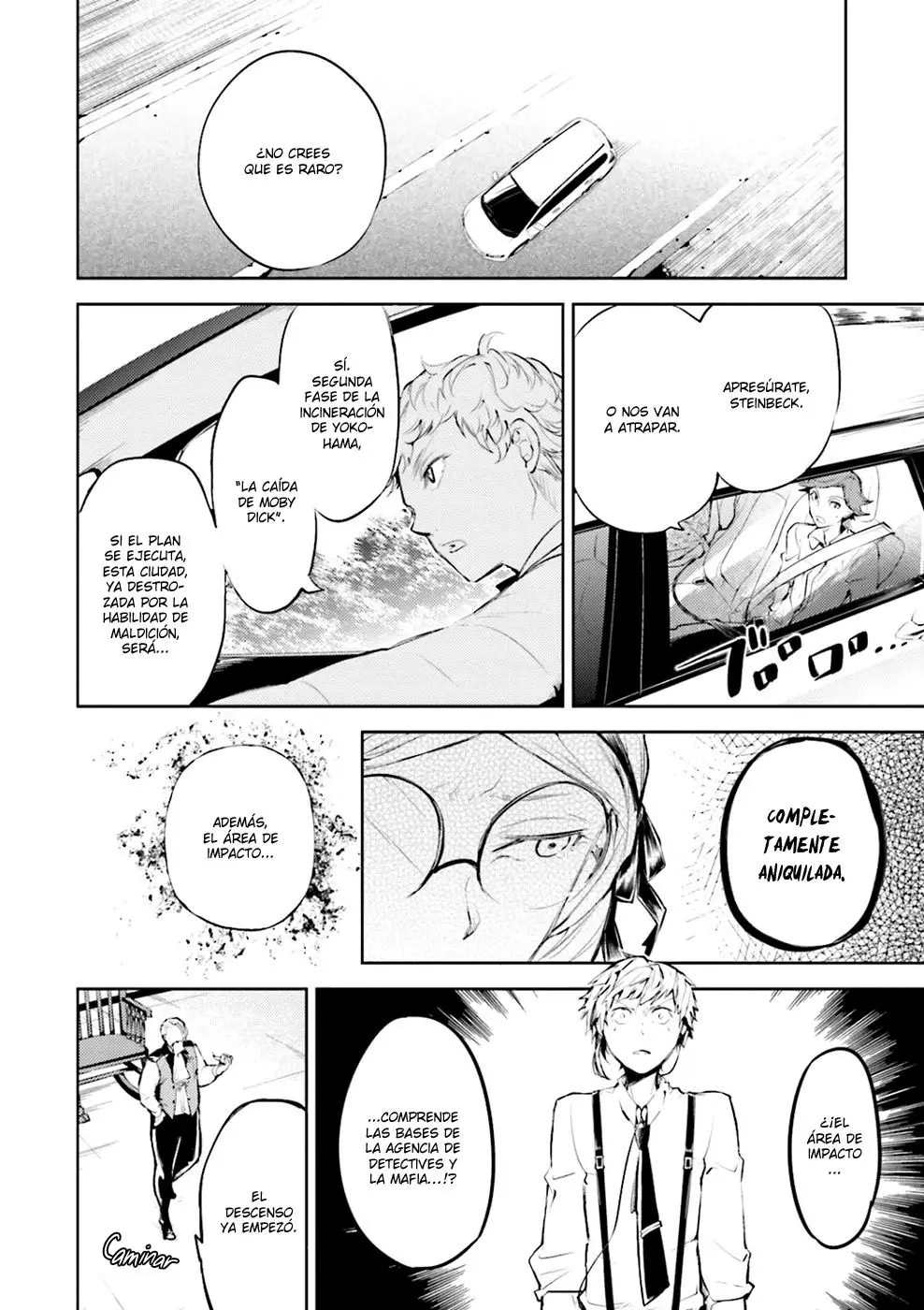 Bungou Stray Dogs capítulo 33, página 34