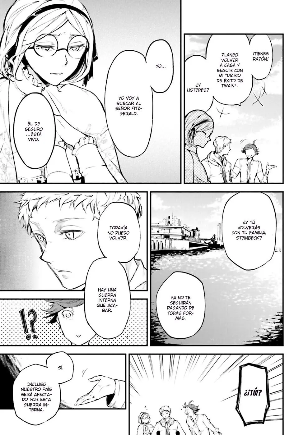 Bungou Stray Dogs capítulo 37, página 8