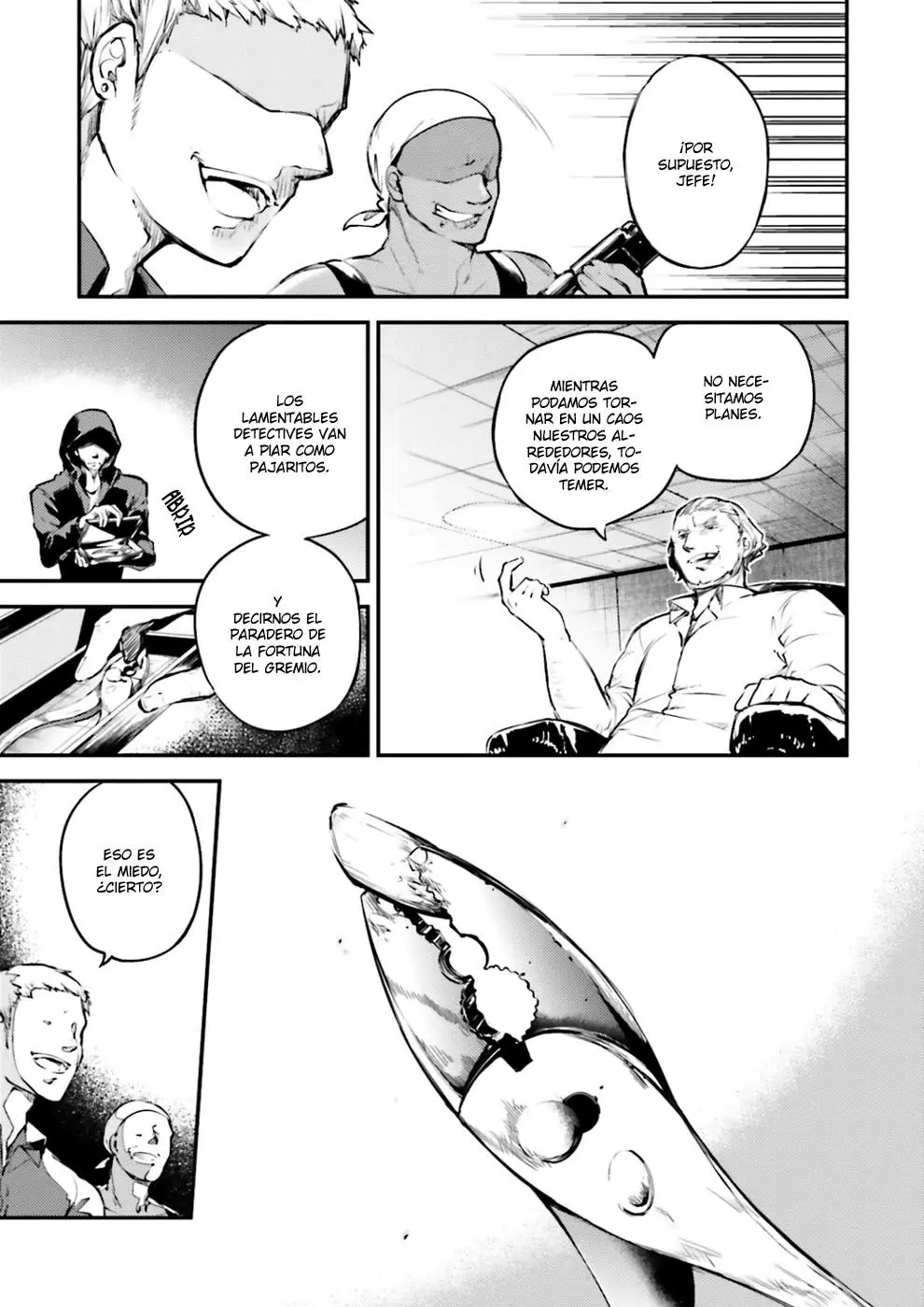 Bungou Stray Dogs capítulo 38, página 18