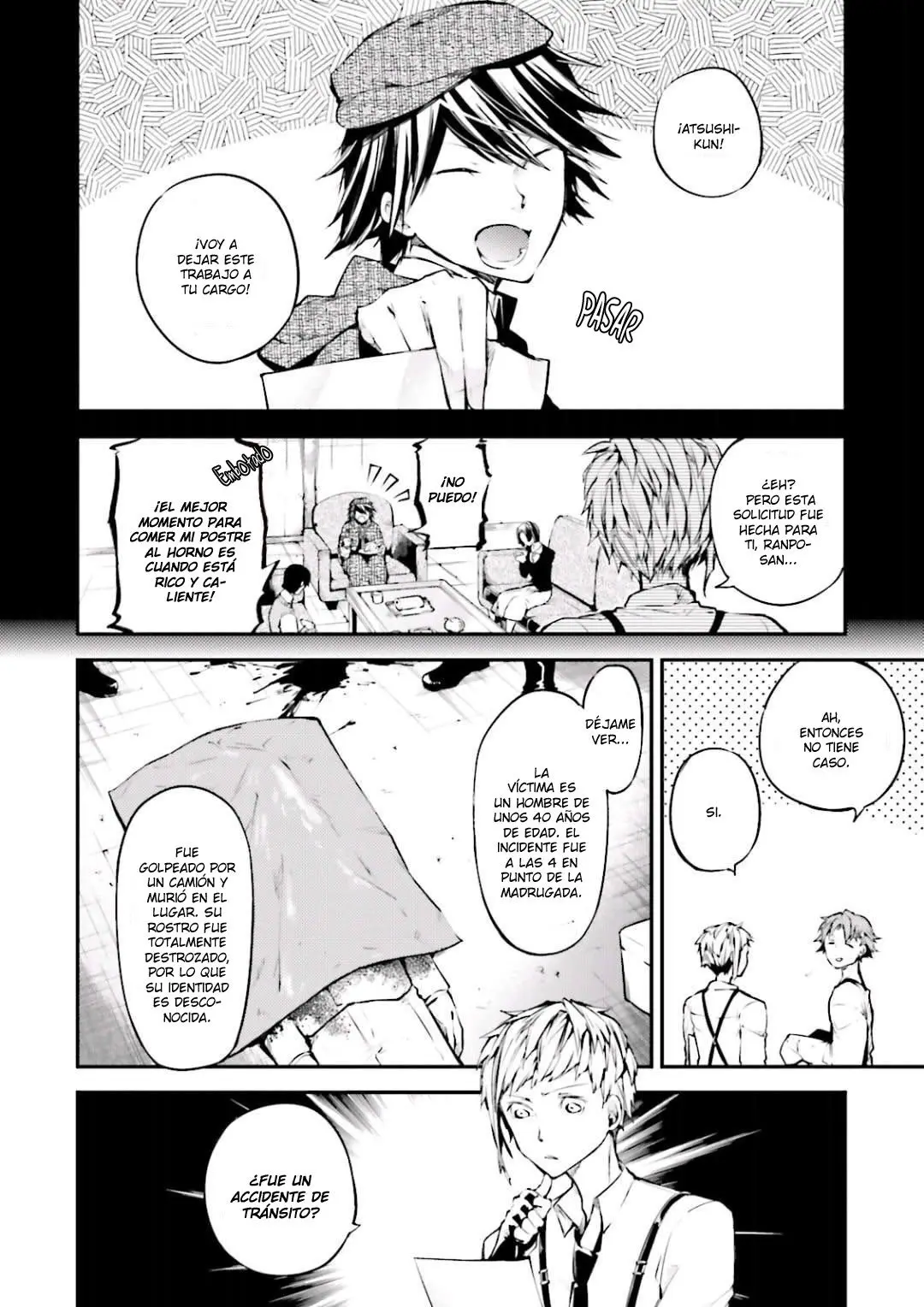 Bungou Stray Dogs capítulo 39, página 5