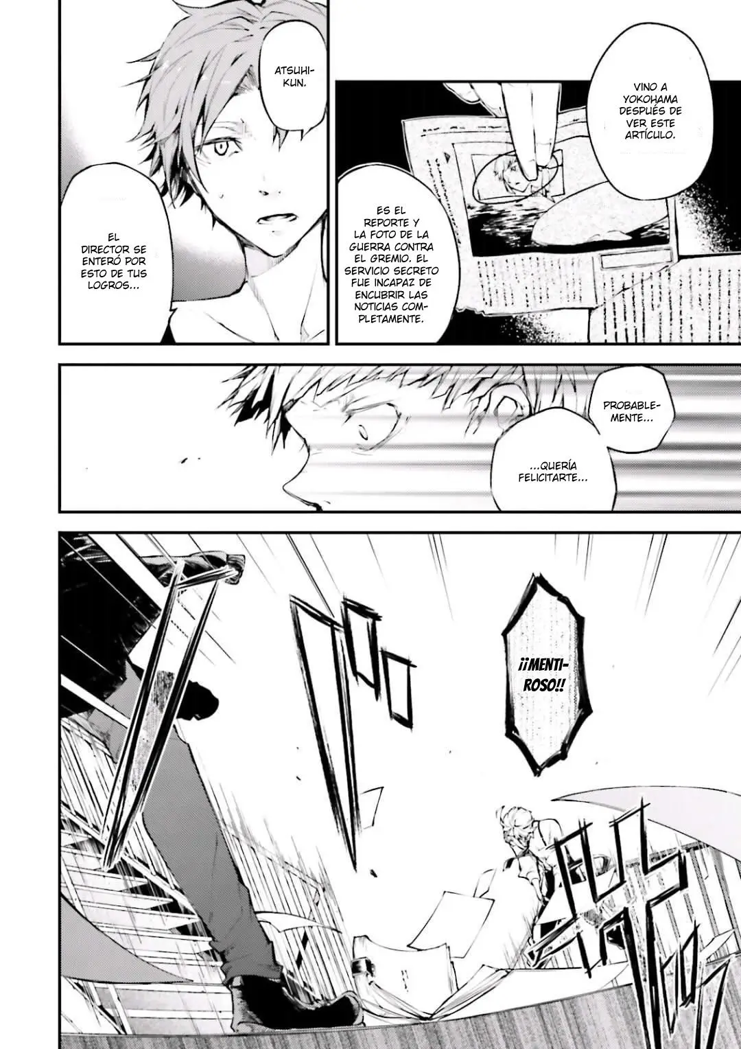 Bungou Stray Dogs capítulo 39, página 33