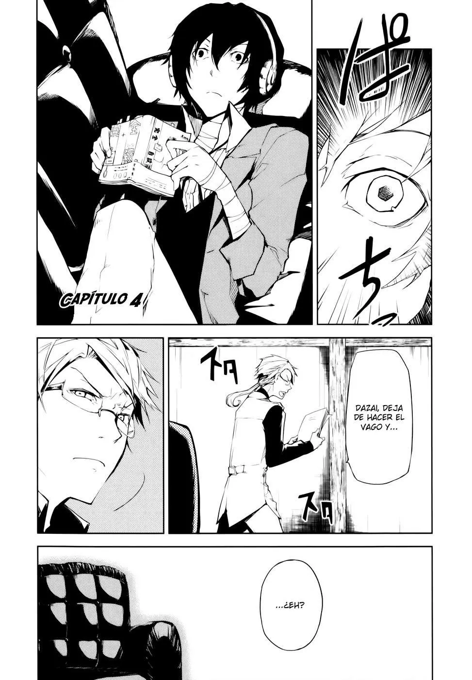 Bungou Stray Dogs capítulo 4, página 5