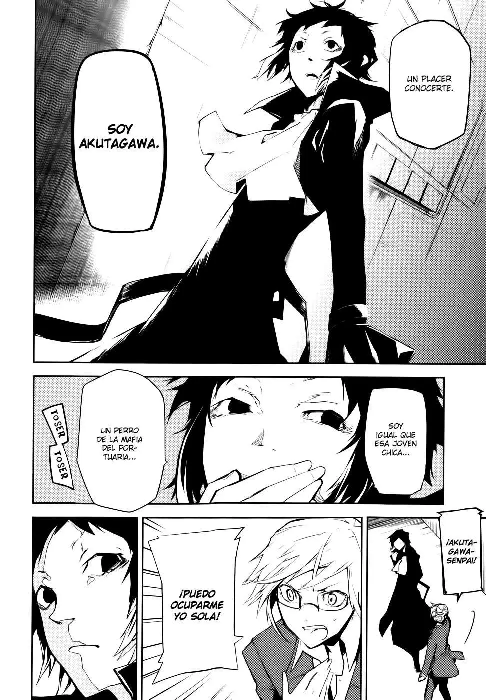 Bungou Stray Dogs capítulo 4, página 20
