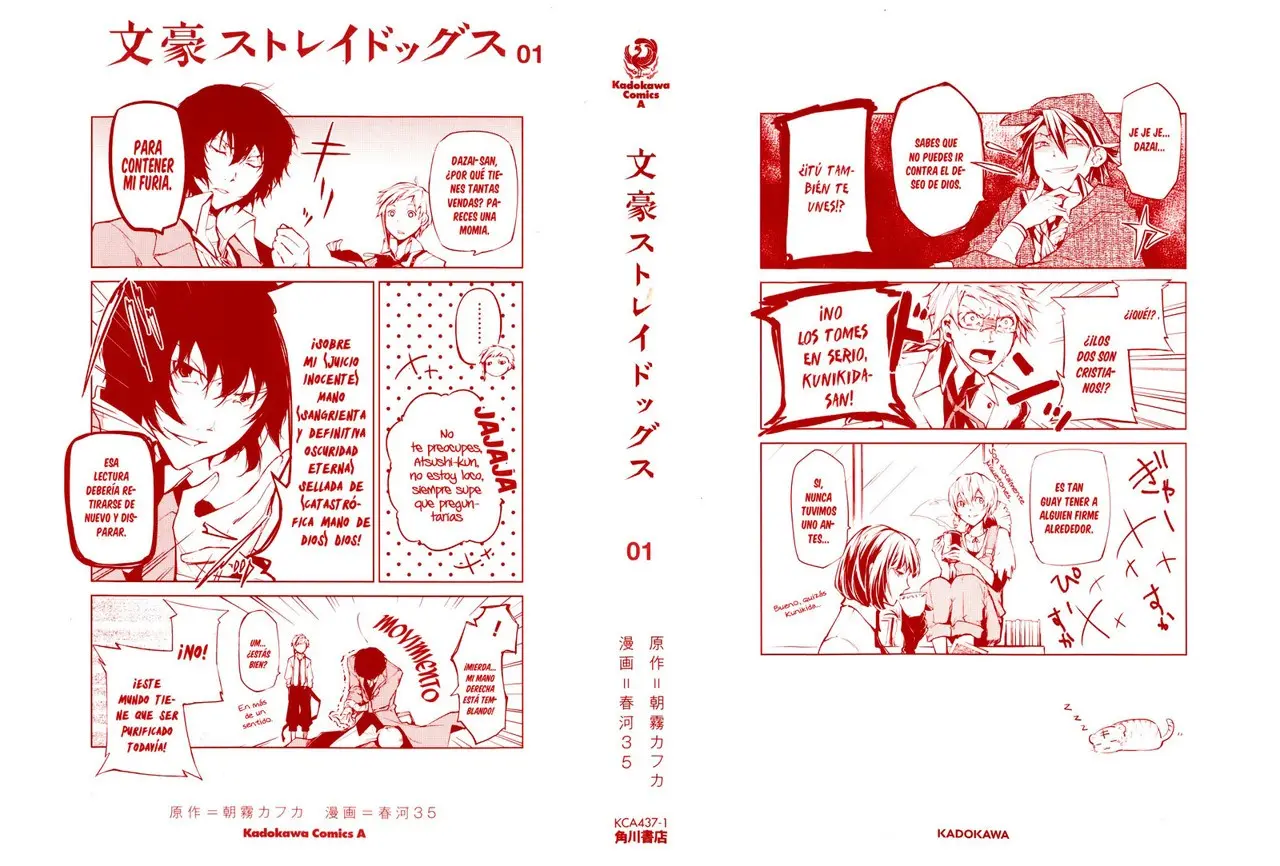 Bungou Stray Dogs capítulo 4, página 59