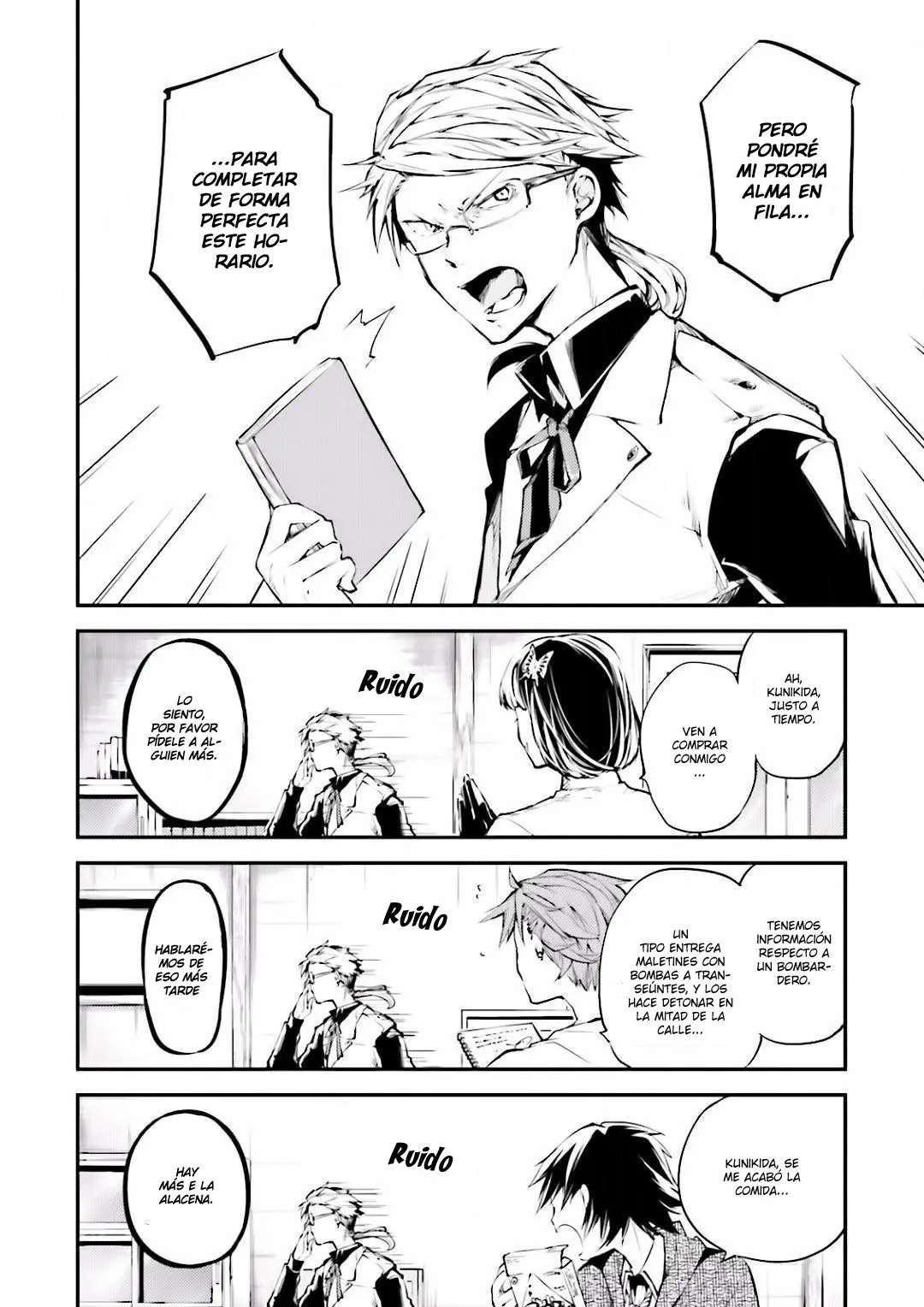 Bungou Stray Dogs capítulo 40, página 4