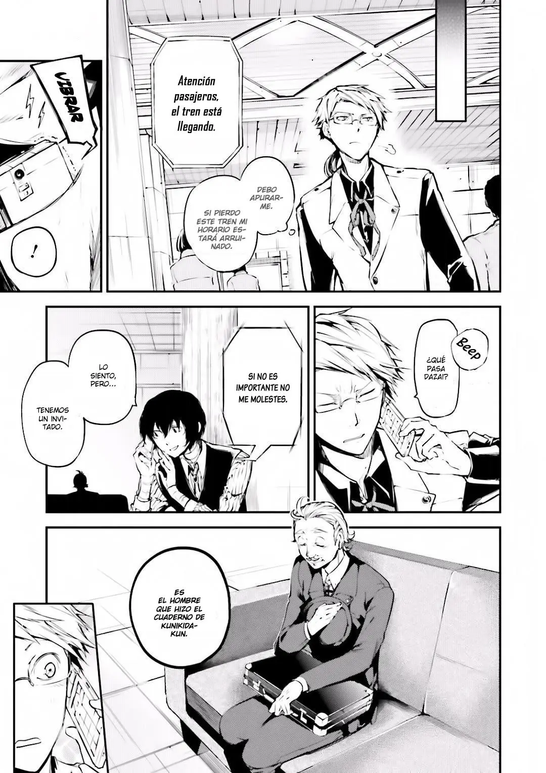 Bungou Stray Dogs capítulo 40, página 7