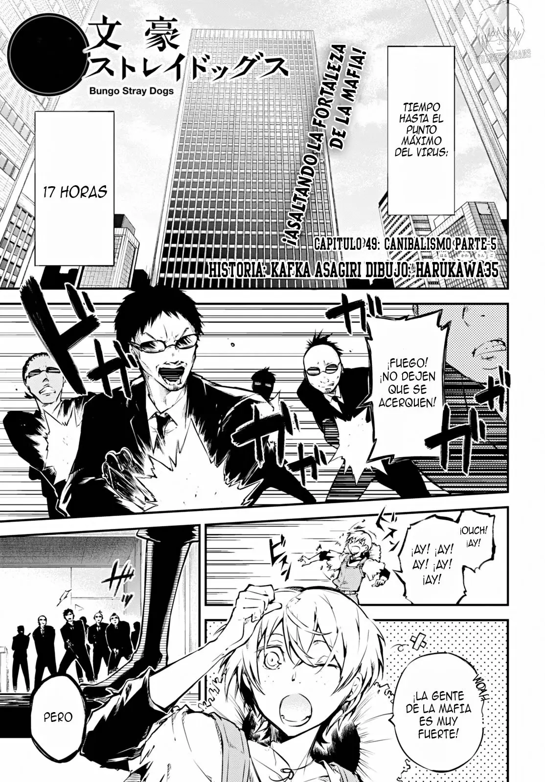 Bungou Stray Dogs capítulo 49, página 2