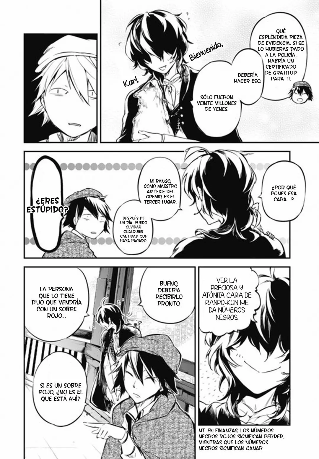 Bungou Stray Dogs capítulo 54, página 21