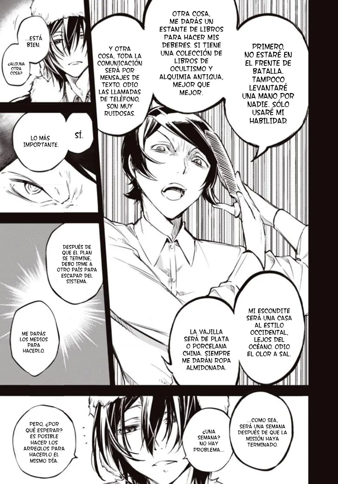Bungou Stray Dogs capítulo 55, página 8