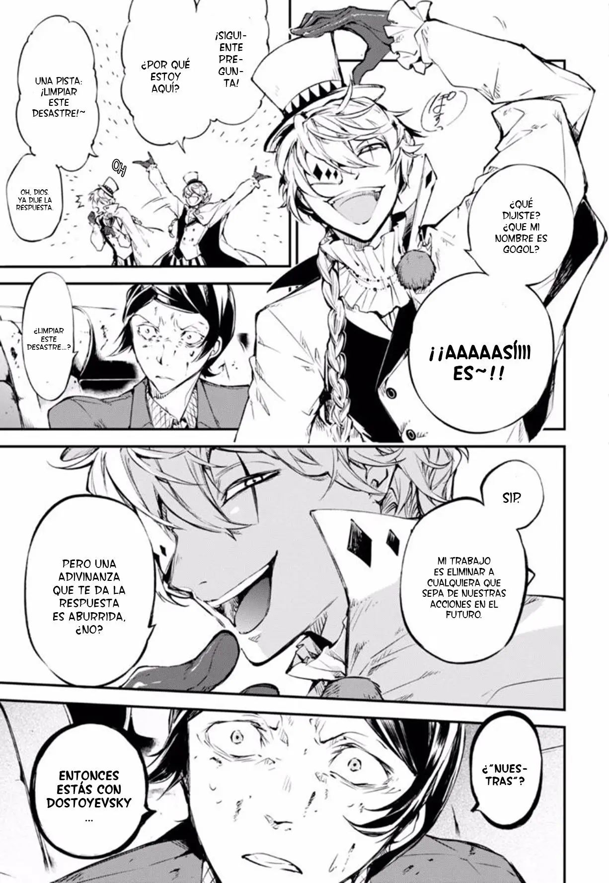 Bungou Stray Dogs capítulo 57, página 5