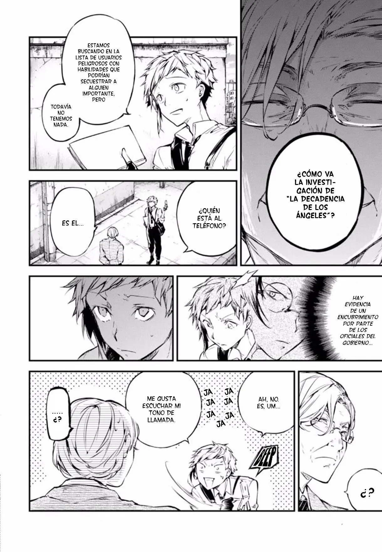 Bungou Stray Dogs capítulo 57, página 28
