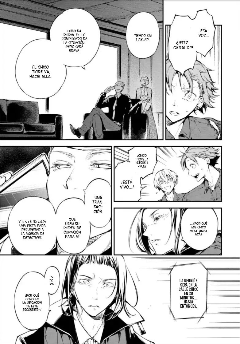 Bungou Stray Dogs capítulo 65, página 10