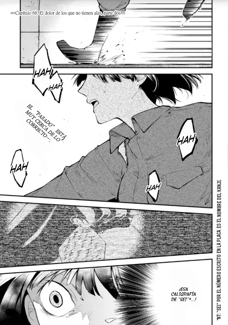 Bungou Stray Dogs capítulo 68, página 2