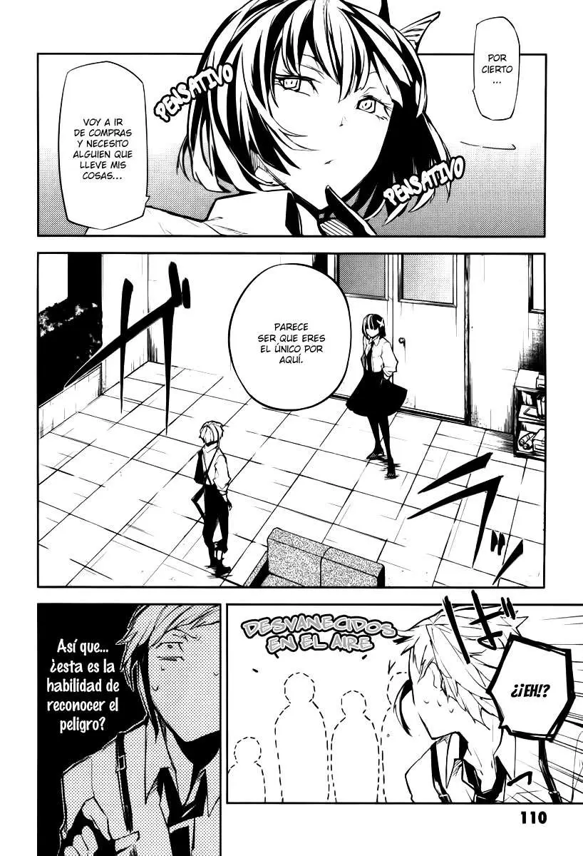 Bungou Stray Dogs capítulo 7, página 14