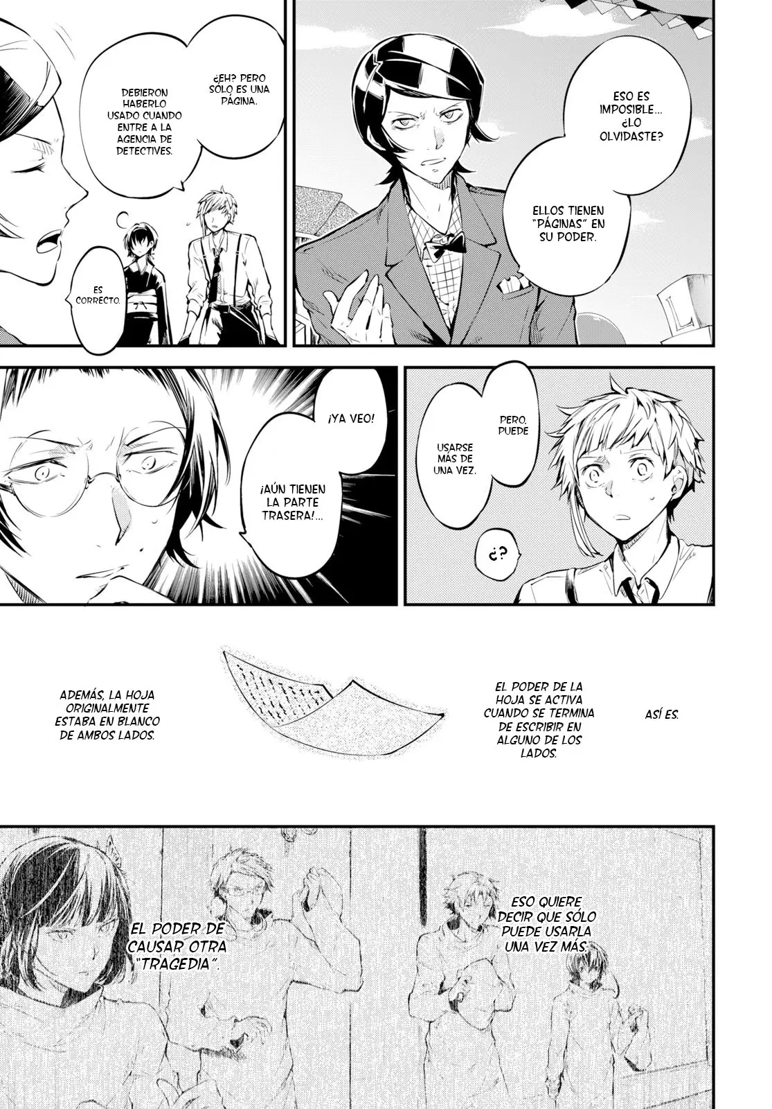 Bungou Stray Dogs capítulo 70, página 34