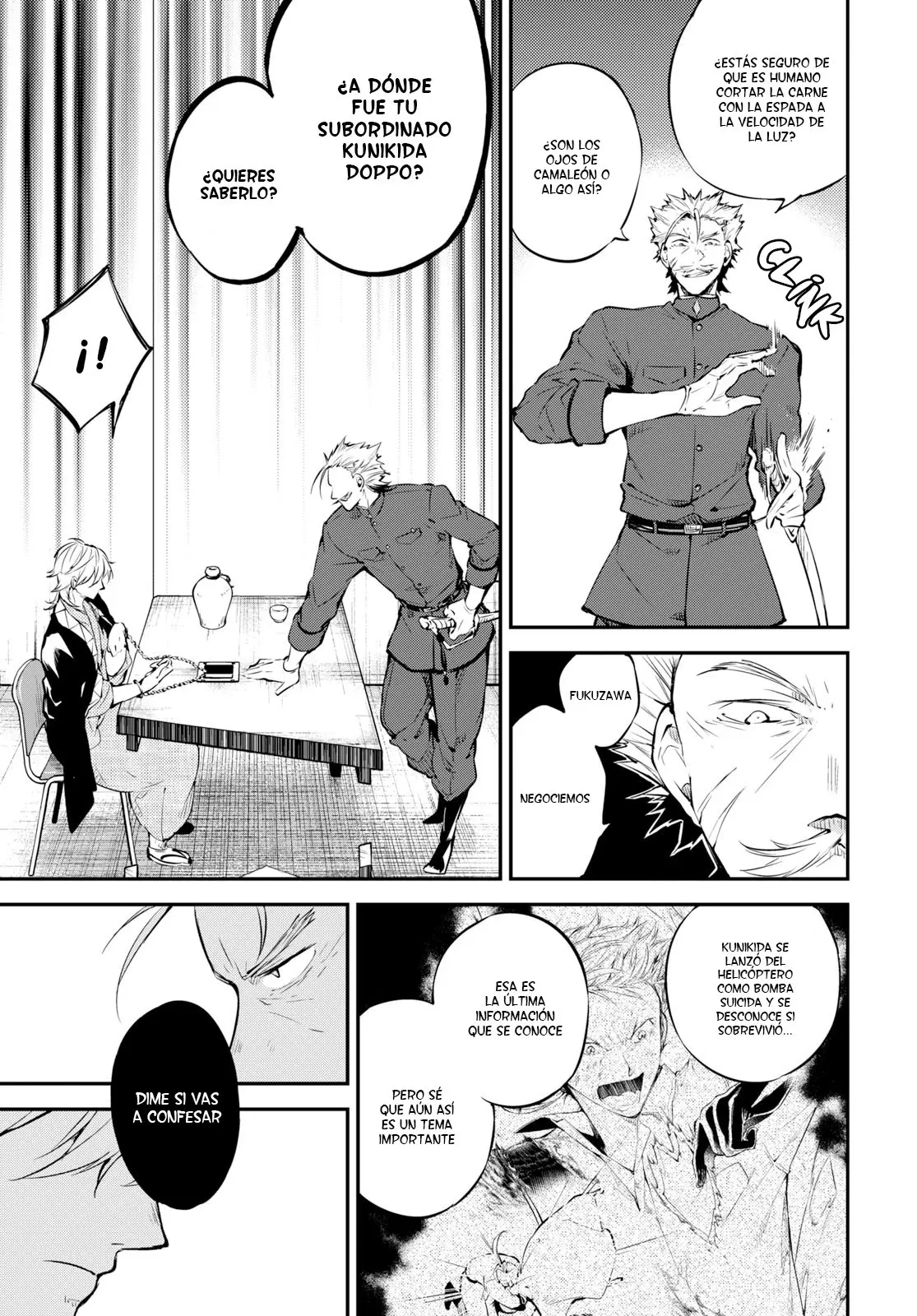 Bungou Stray Dogs capítulo 71, página 28
