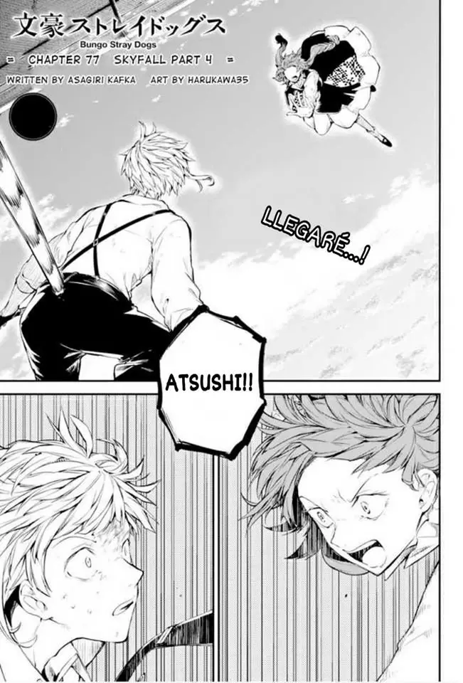 Bungou Stray Dogs capítulo 77, página 2