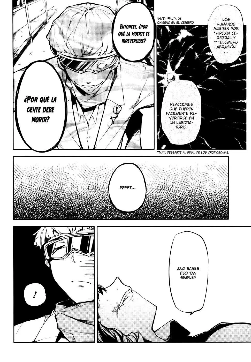 Bungou Stray Dogs capítulo 8, página 14
