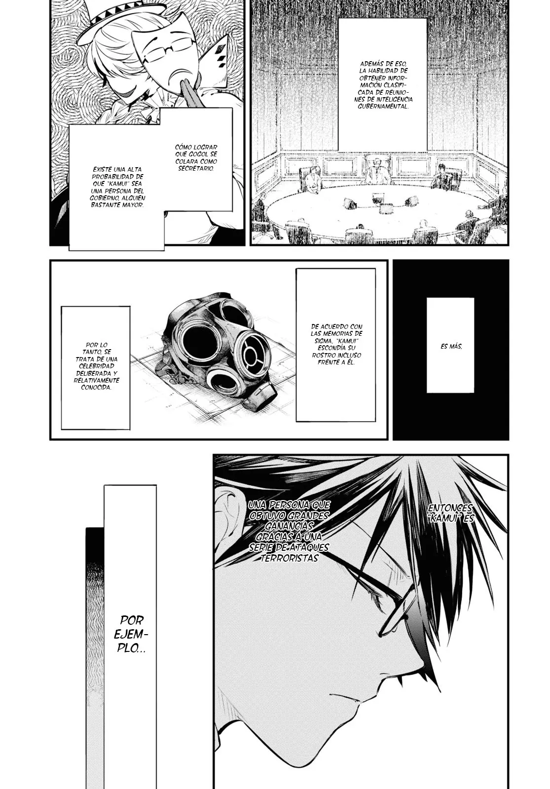 Bungou Stray Dogs capítulo 83, página 4