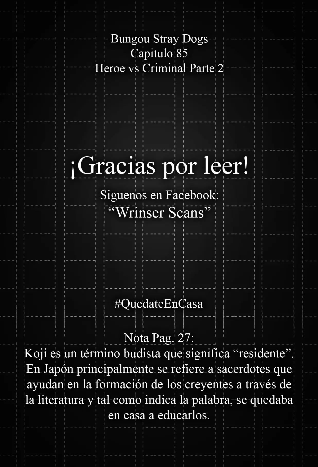 Bungou Stray Dogs capítulo 85, página 30