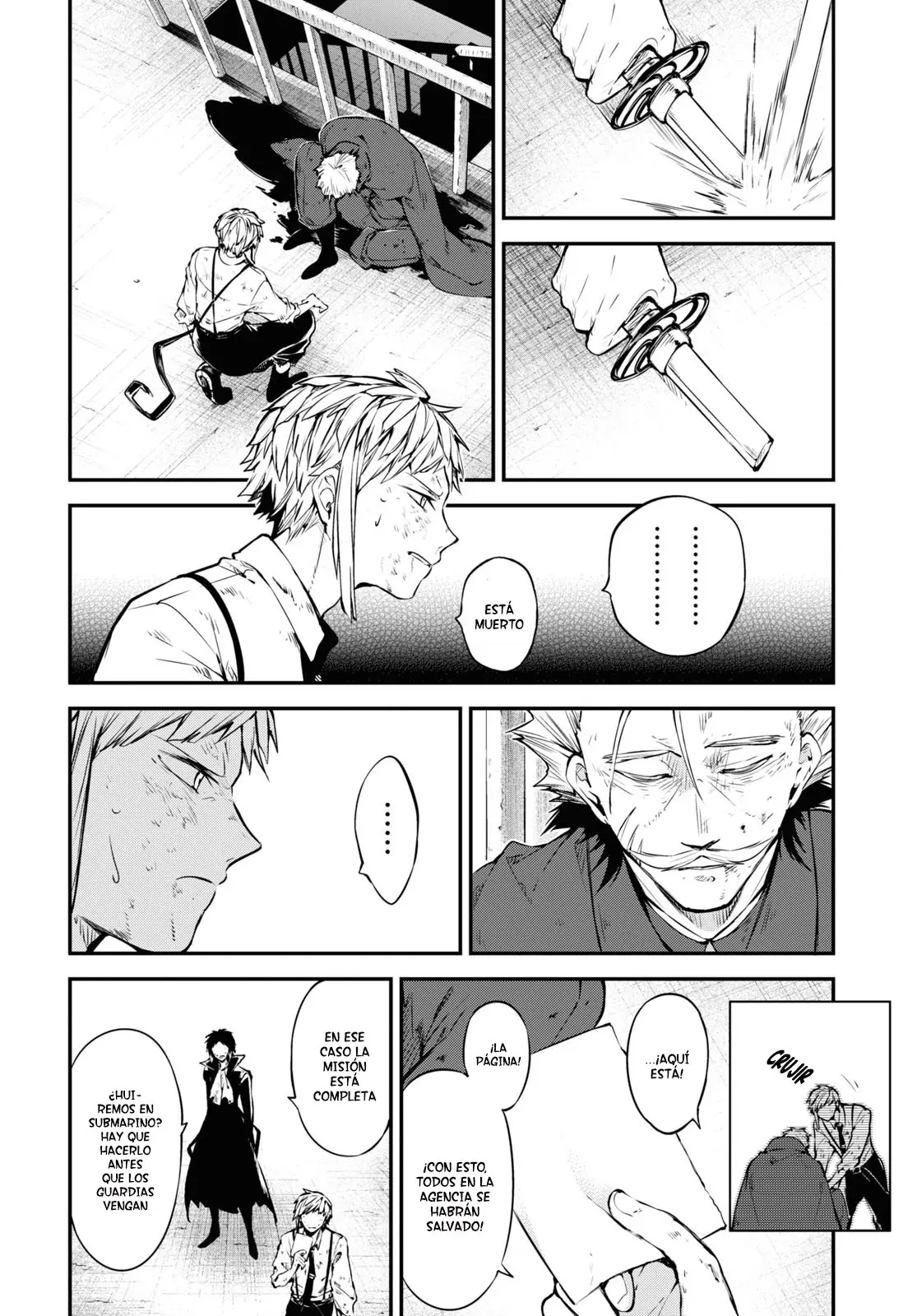 Bungou Stray Dogs capítulo 87, página 14