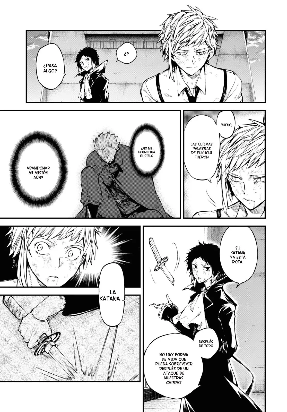 Bungou Stray Dogs capítulo 87, página 15