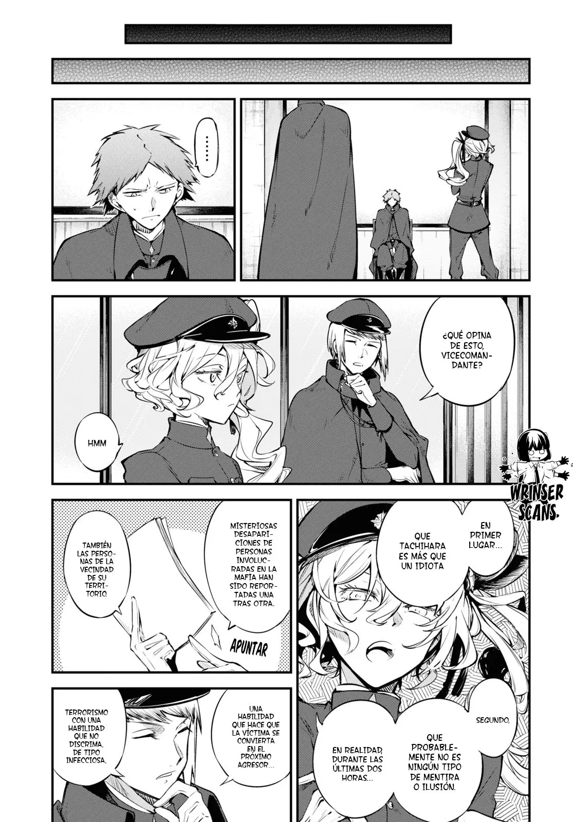 Bungou Stray Dogs capítulo 88, página 33