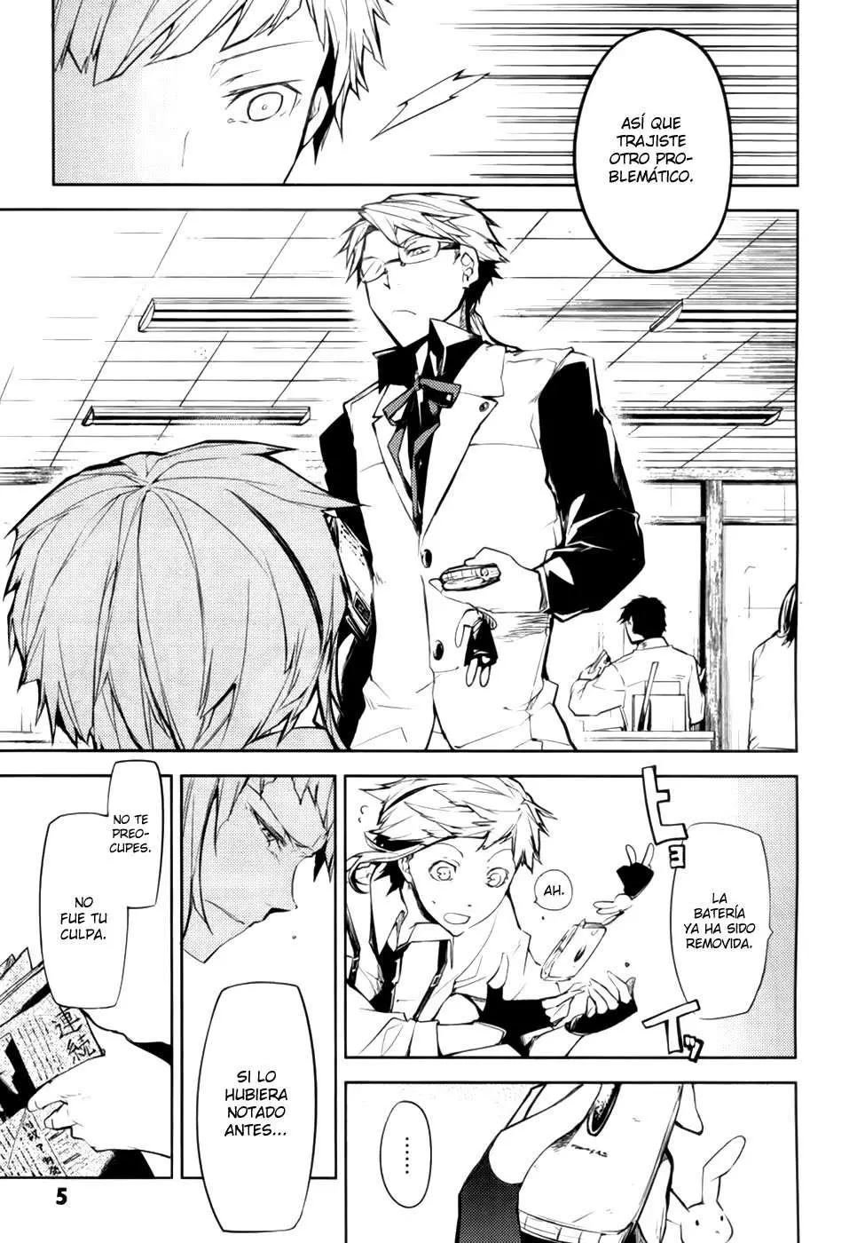 Bungou Stray Dogs capítulo 9, página 9