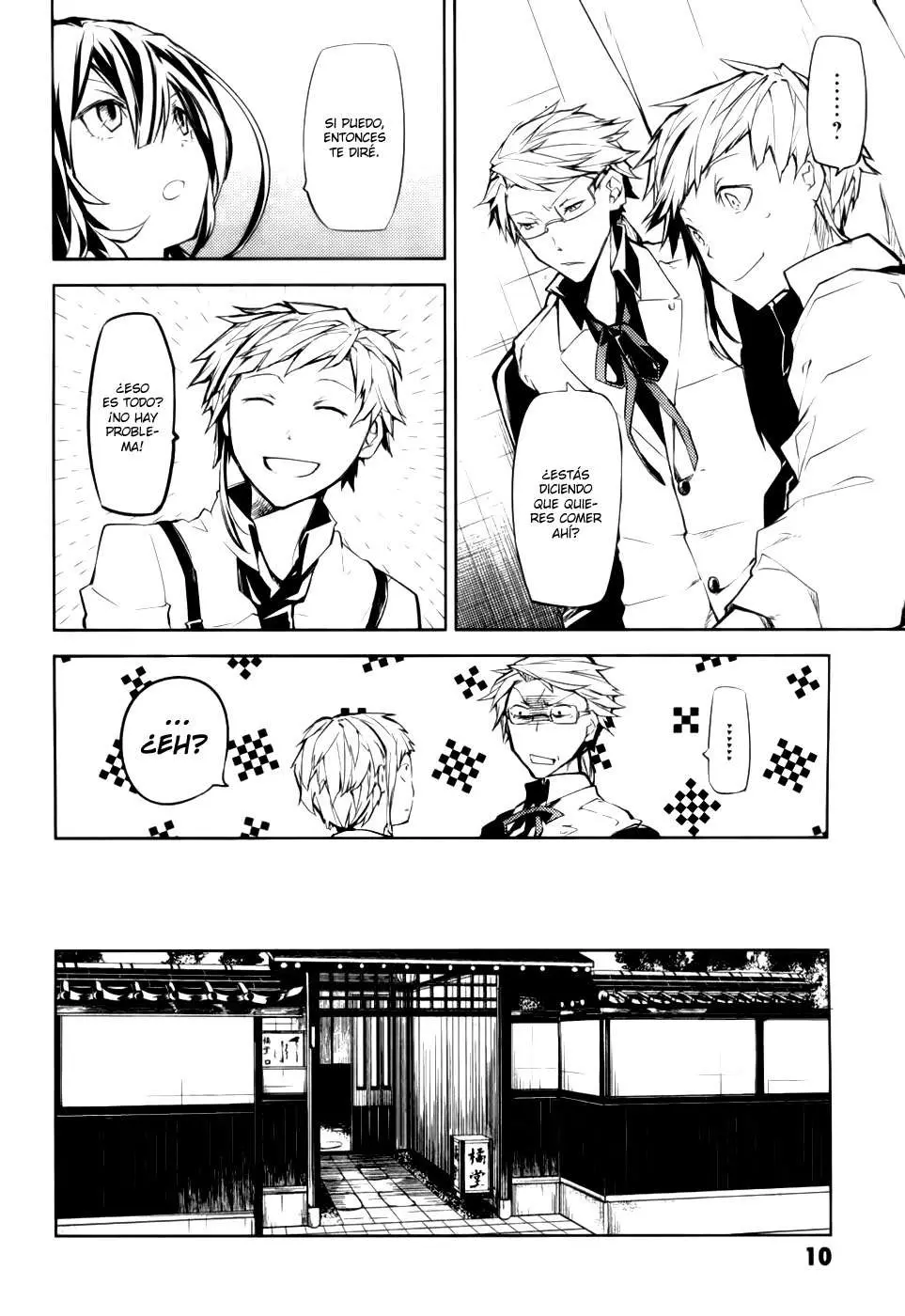 Bungou Stray Dogs capítulo 9, página 14