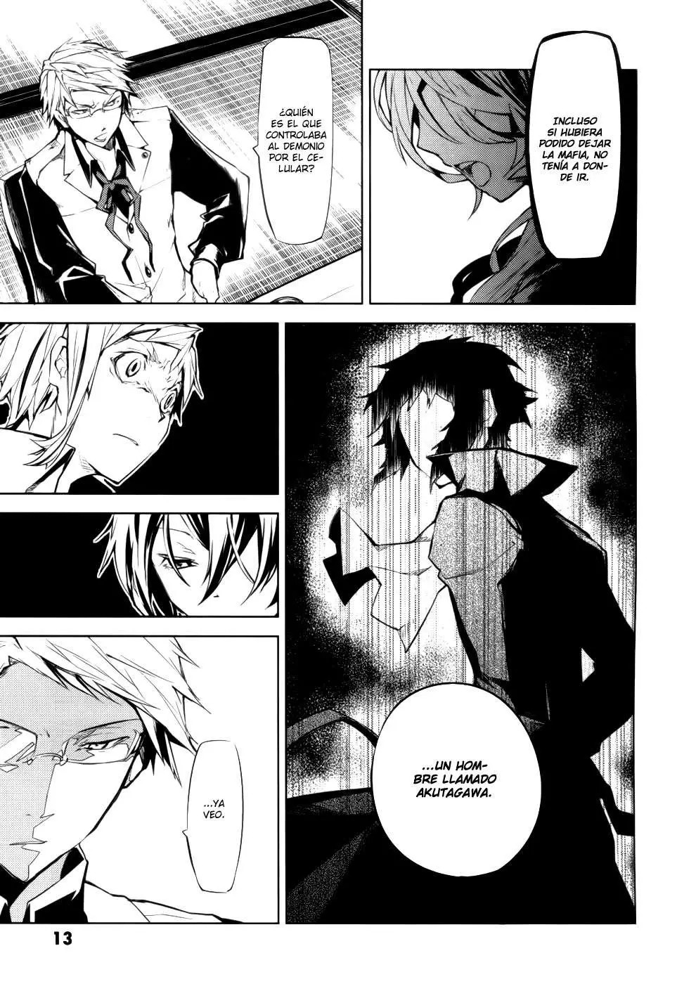 Bungou Stray Dogs capítulo 9, página 17