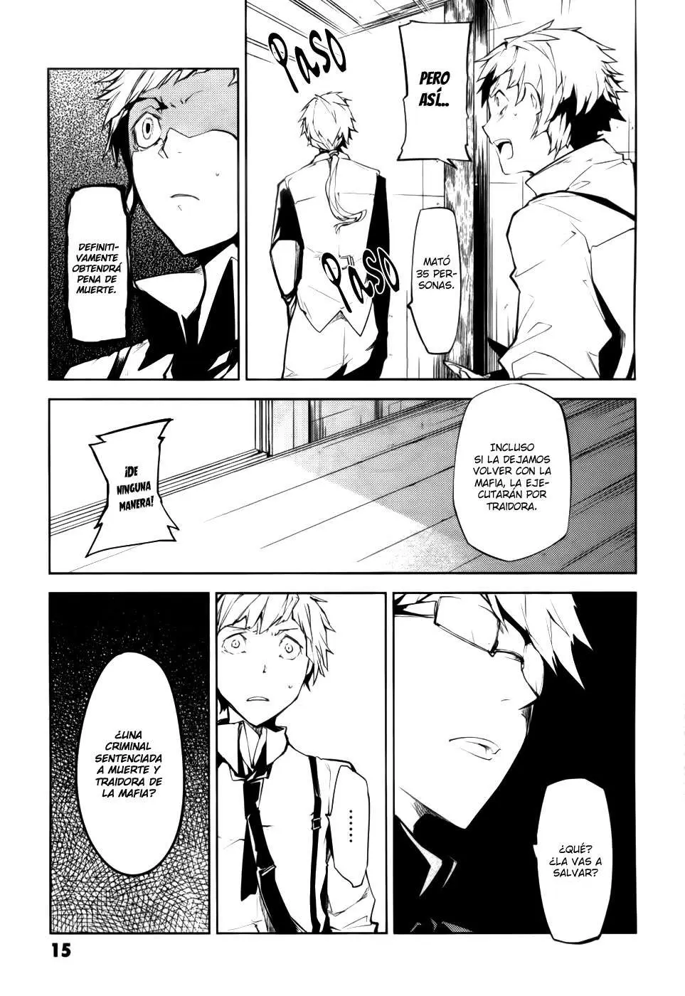 Bungou Stray Dogs capítulo 9, página 19