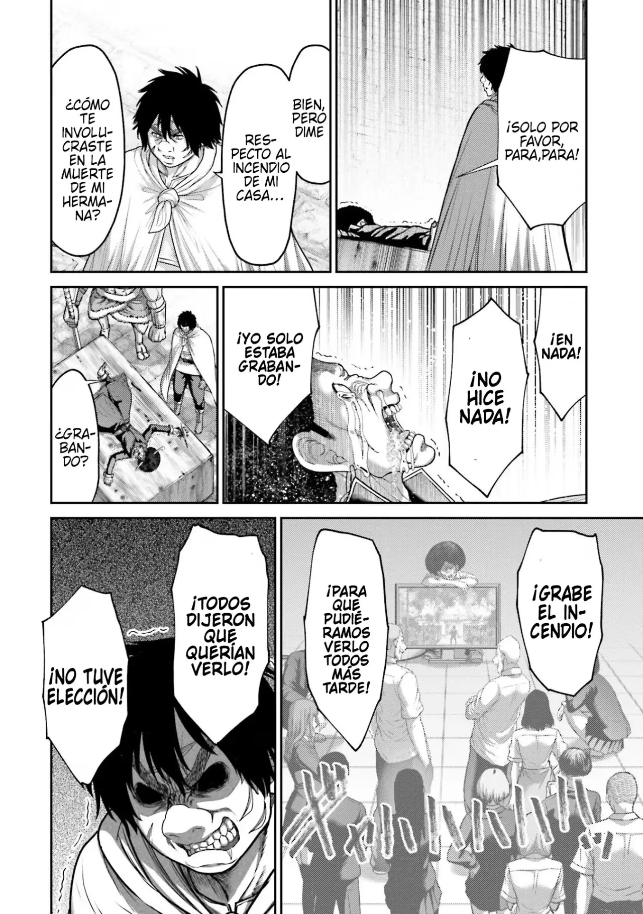 Buta no fukushu capítulo 21, página 28
